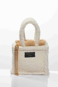 TEDDY BEIGE MINI TOTE BAG (4)